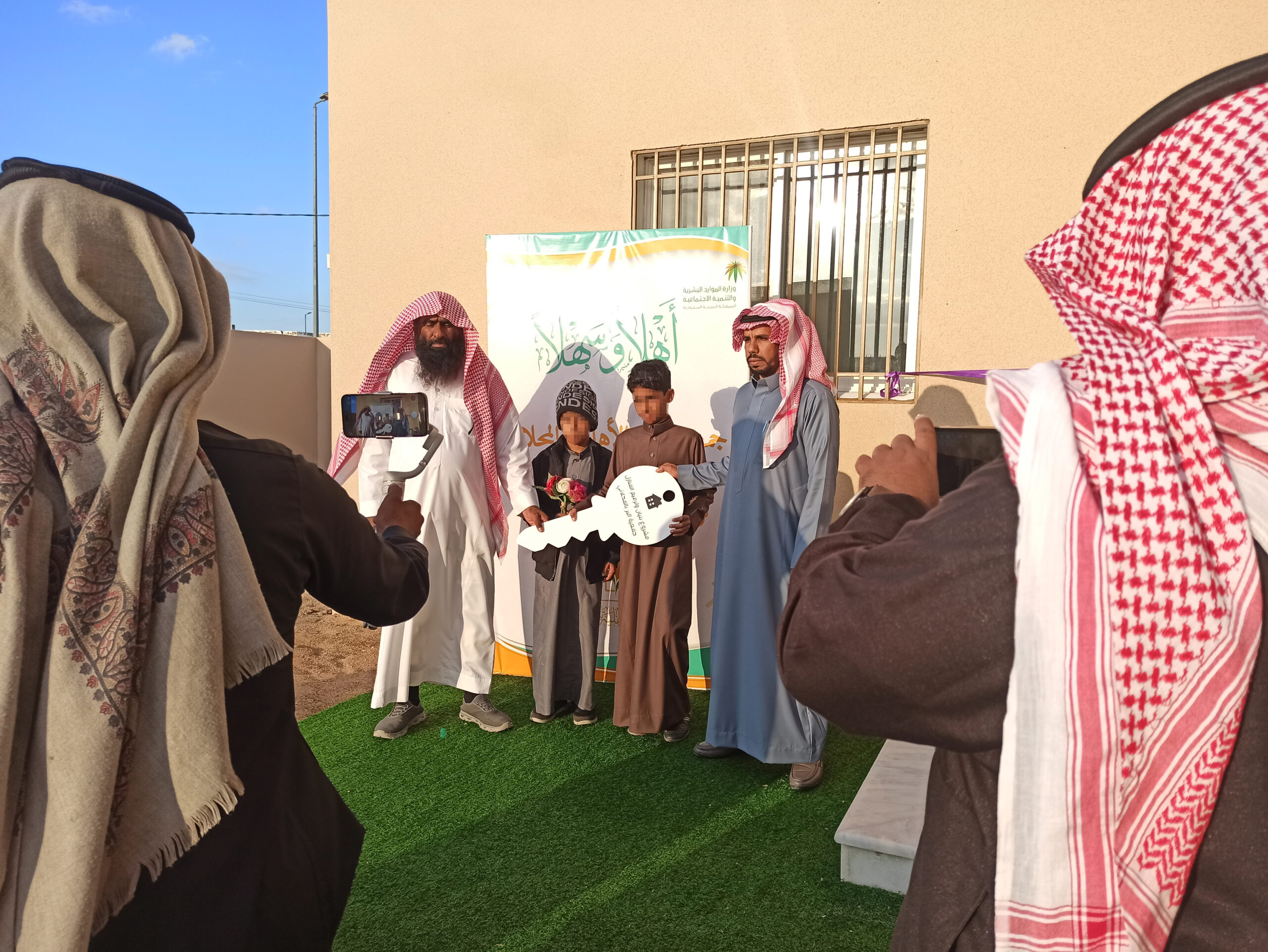 افتتاح مشروع بناء وترميم منازل المحتاجين (المنزل رقم 3)وتسليمه الى أبناء المستفيدين